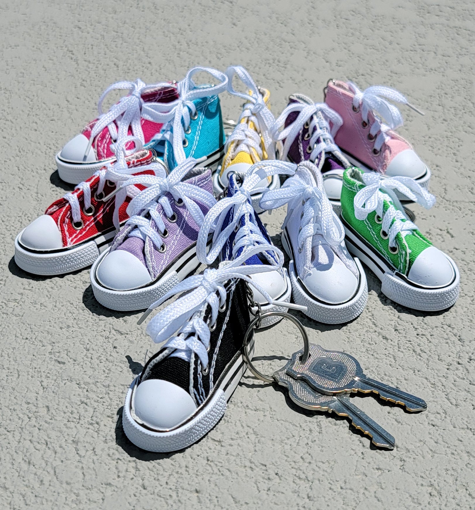 Retro Sneaker Keychain