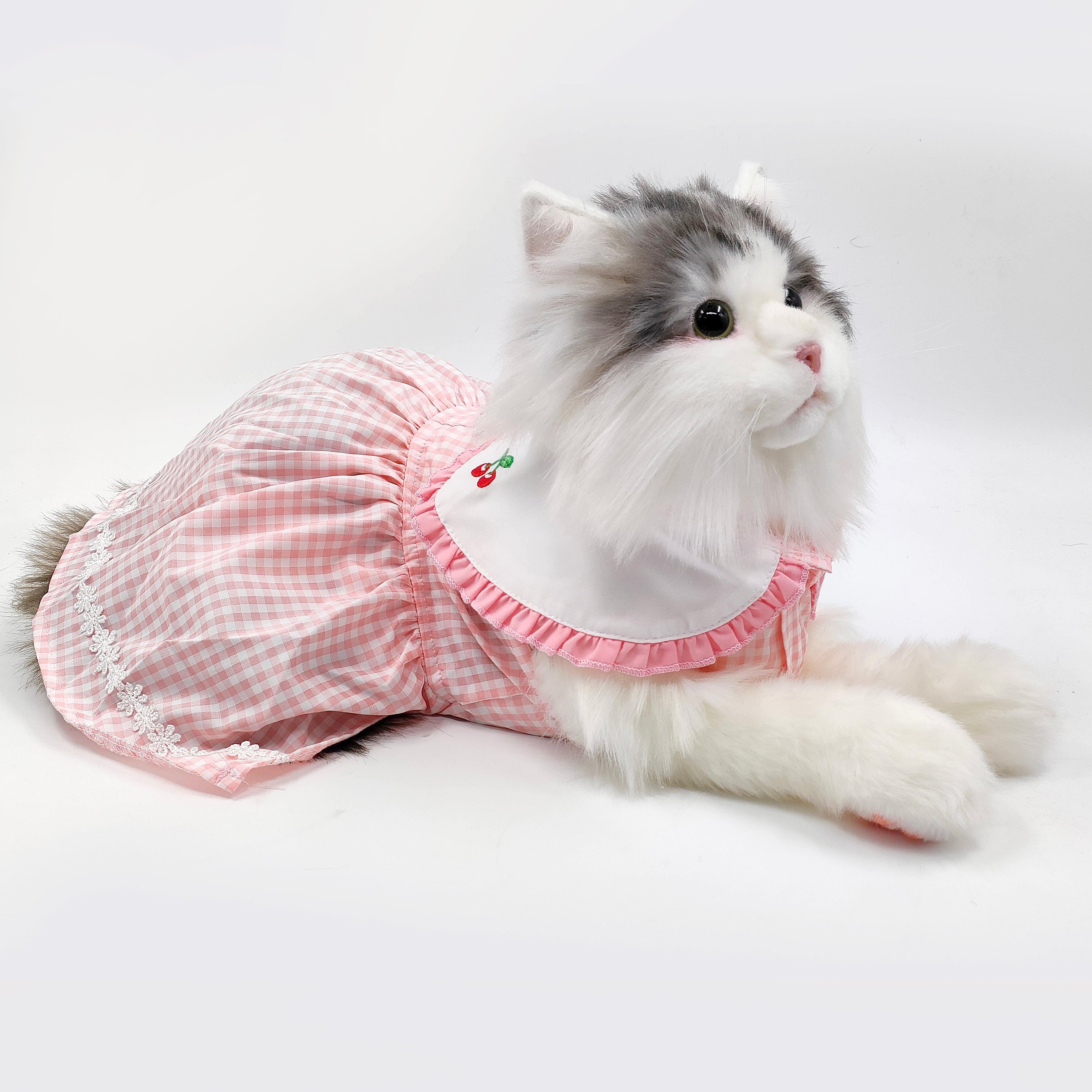 No.15 Weighted 4.5LB Tabby Cat with Dress