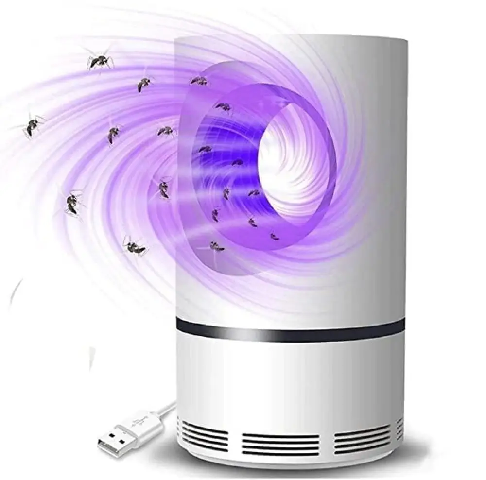 Electronic LED Mosquito Killer Machine trap lamp With USB Charger | Ultra Quiet | 360 Degree Reach