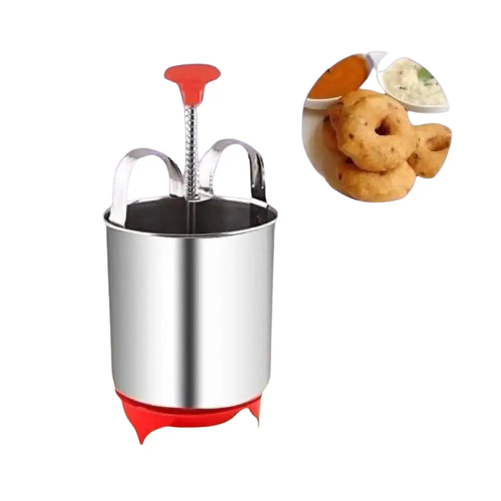 Stainless Steel Medu Vada Maker With Stand