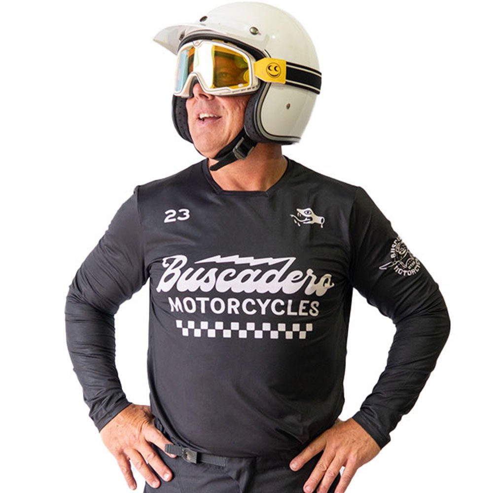 Gila Moto Jersey - Black
