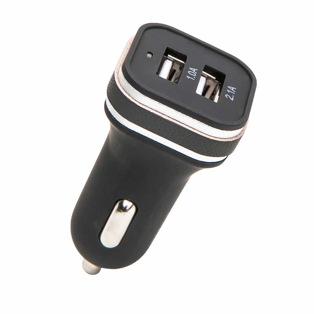 Genuine Leather Car Charger