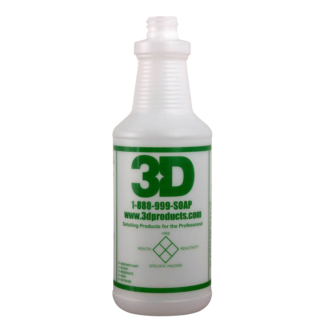 3D Branded Empty Bottle 32oz.