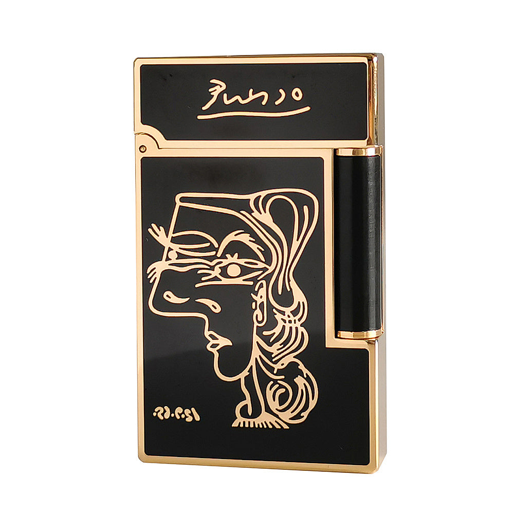 S.T.Dupont Lighter #110 Black&Gold