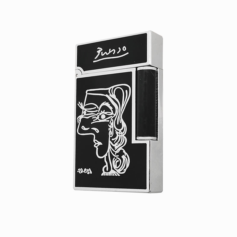 Beauty Avatar Paint S.T. Dupont Lighter #110 Black&Silver