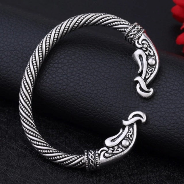 Bracelet Viking Ragnar (Argent ou Doré)