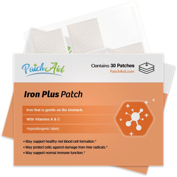 Iron Plus Vitamin Patch by PatchAid