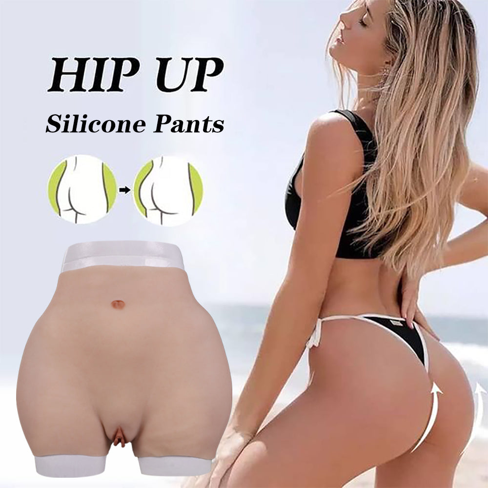 8th Generation No-Oil Silicone Sexy Buttock Hip Up Panties