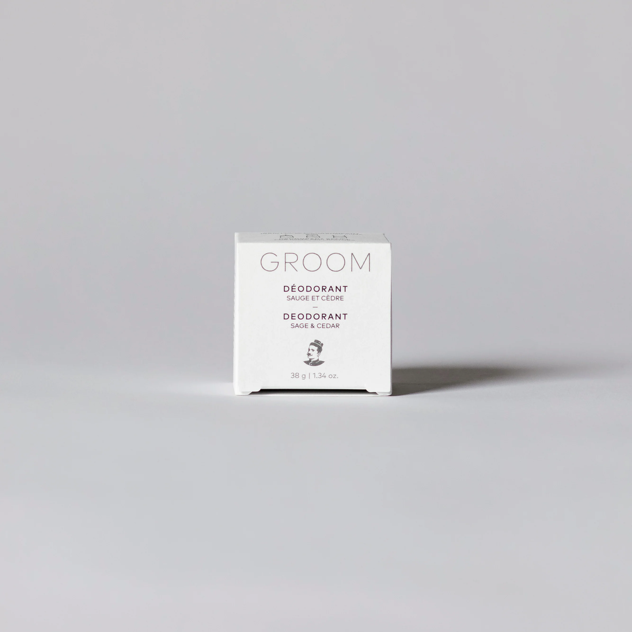 GROOM deodorant refill - Sage and cedar (wholesale)