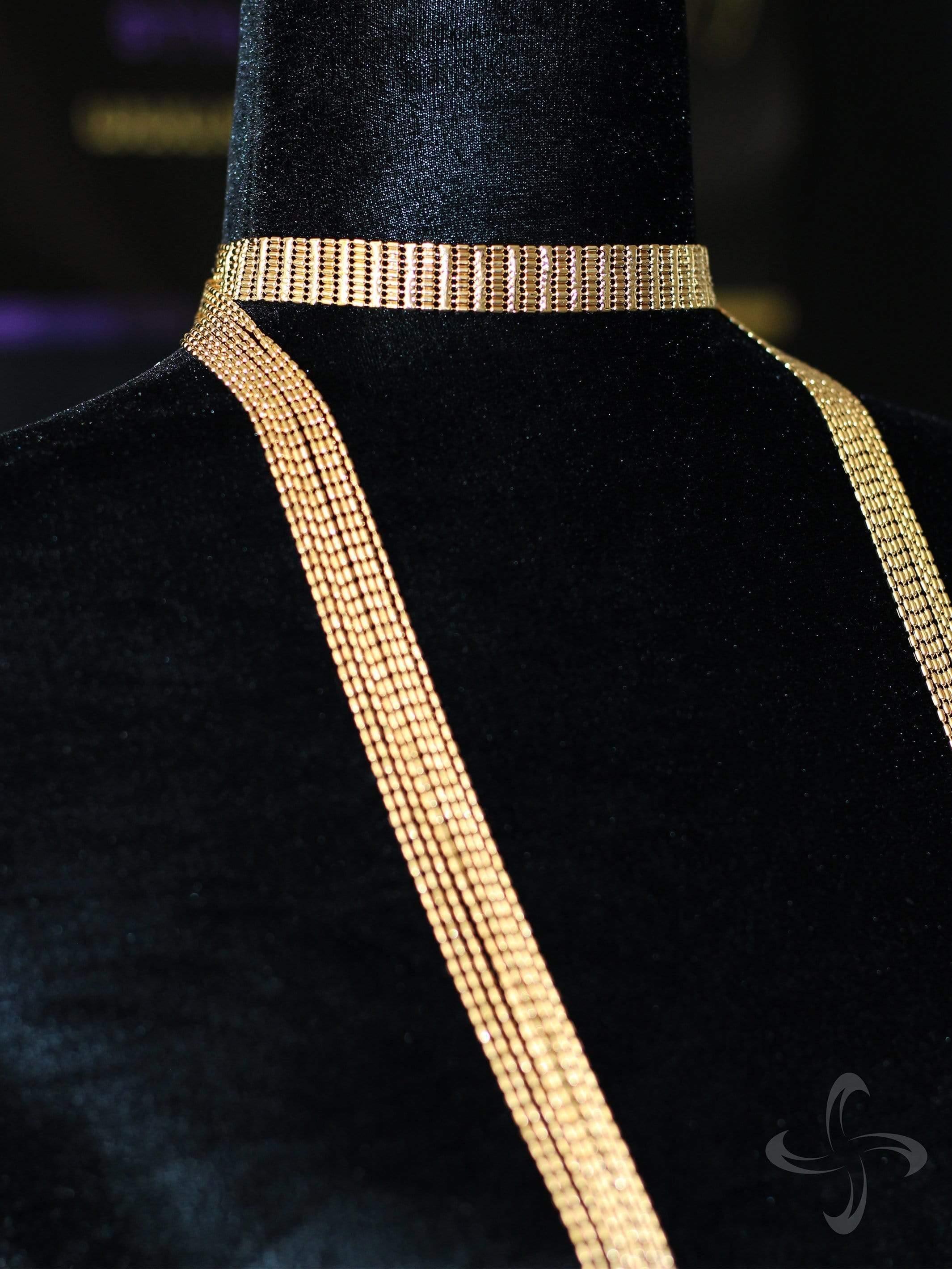 Great Neck | Gold Wrap Choker