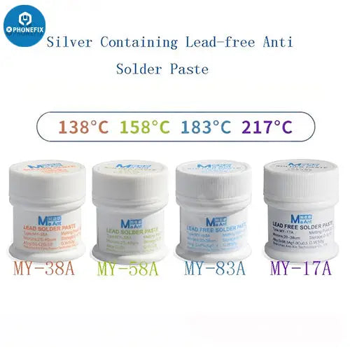 MaAnt Solder Paste 138 158 183 Degrees BGA Soldering Tin Flux