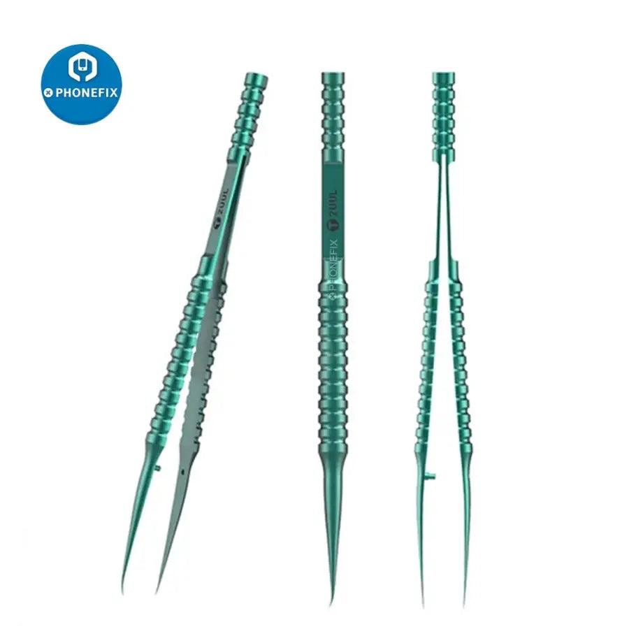 2UUL Tweezers Ultra-precision Titanium Alloy Fingerprint Tweezers