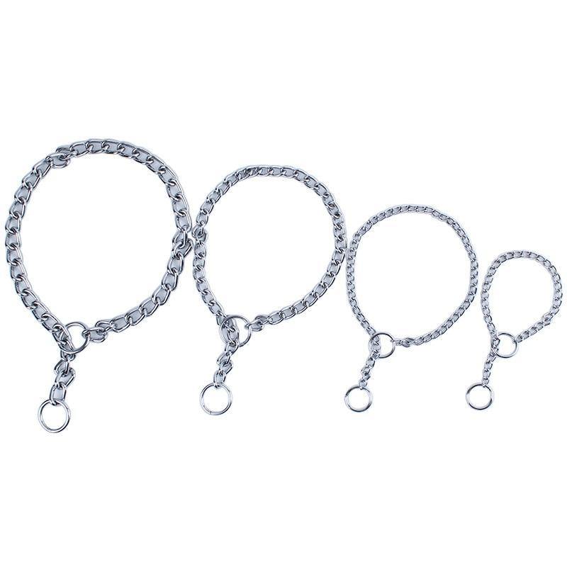4 Size Stainless Steel Adjustable Dog Chain Collar
