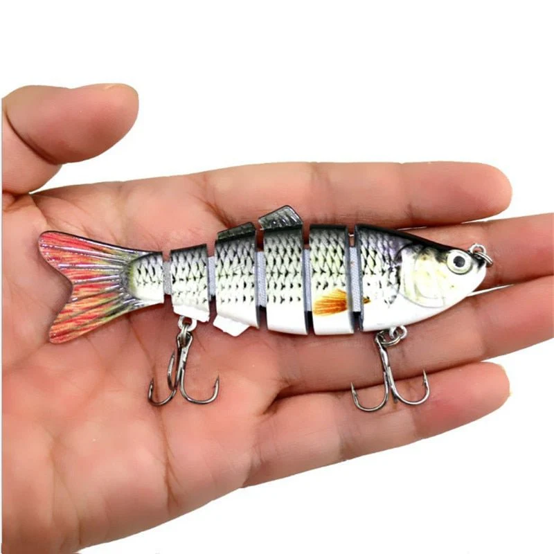 Multi Jointed Bass Fishing Lures