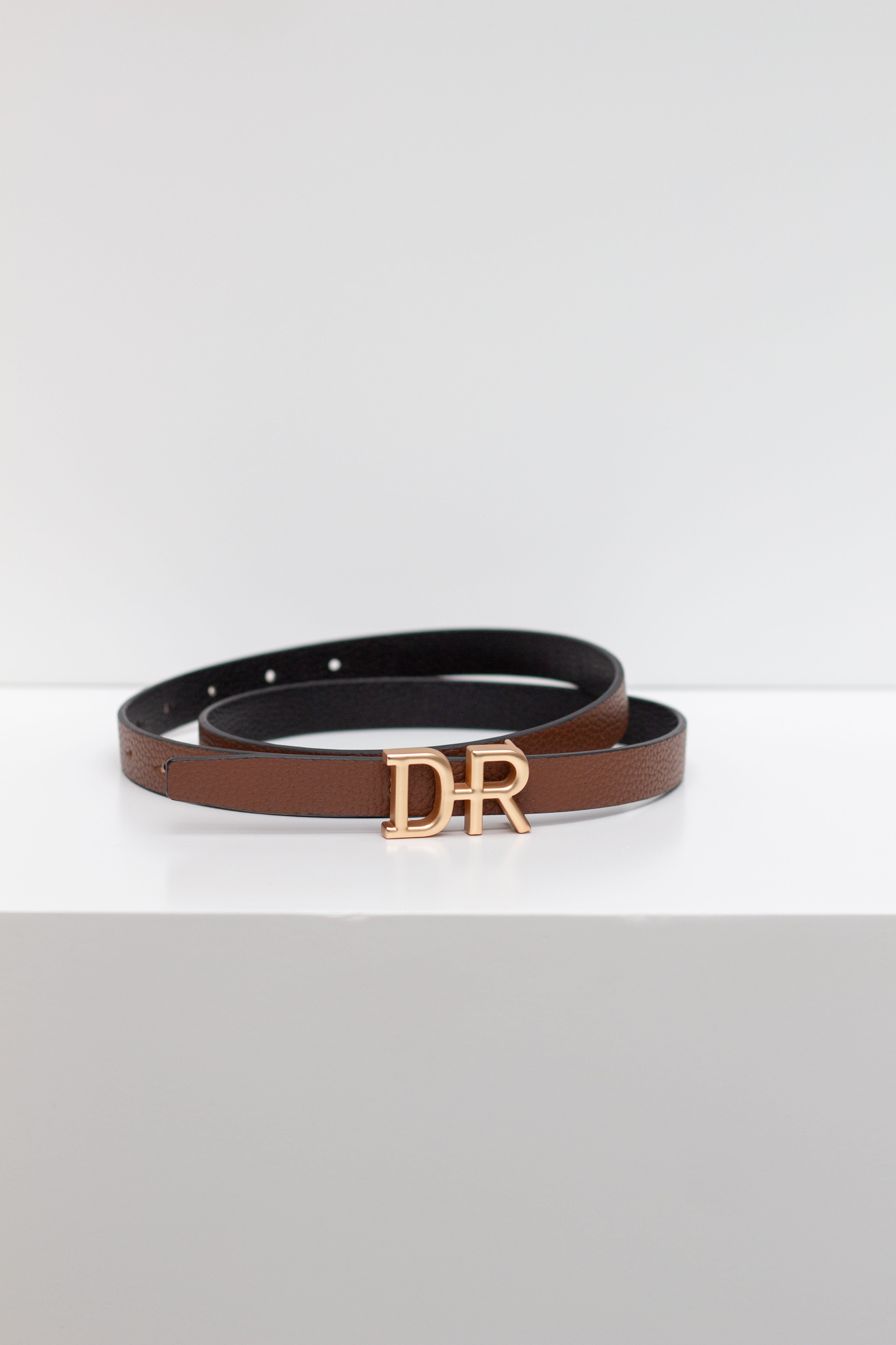 DR Belt - Black + Camel