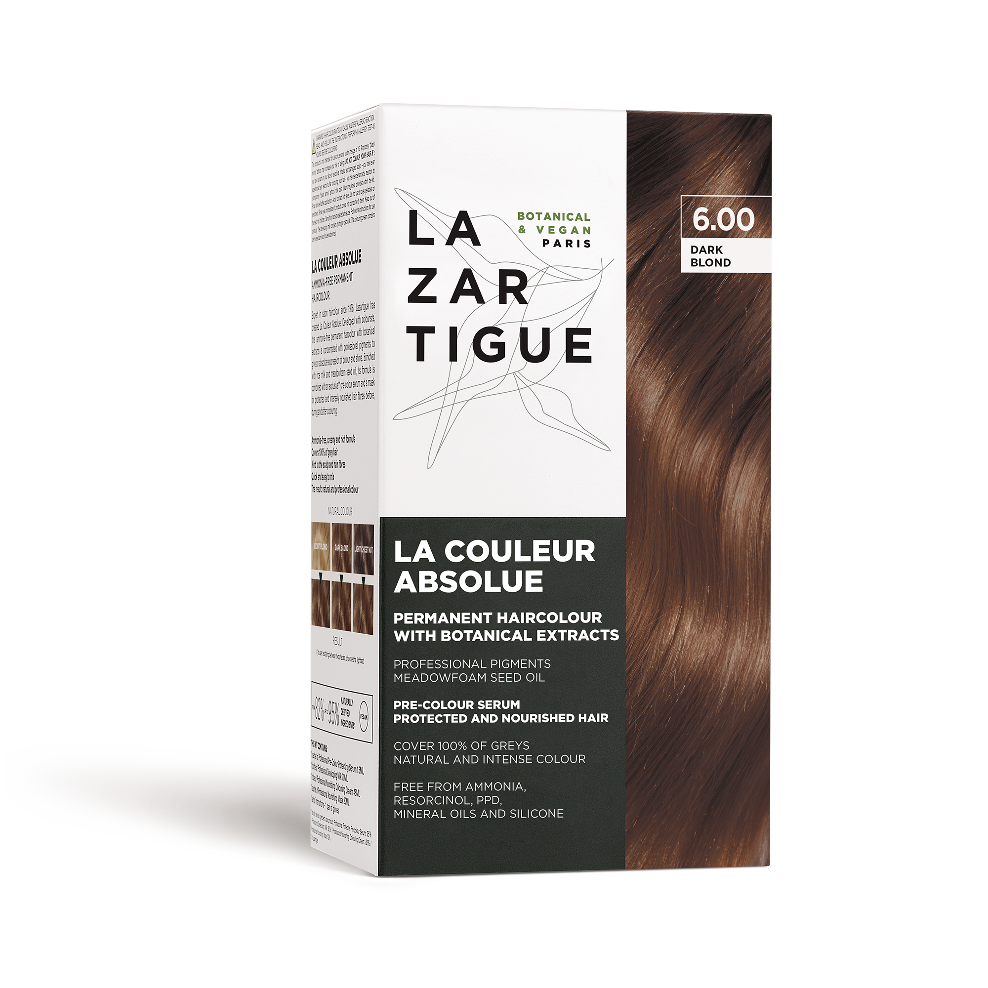 LA COULEUR ABSOLUE 6.00 DARK BLOND (Permanent haircolor with botanical extracts)