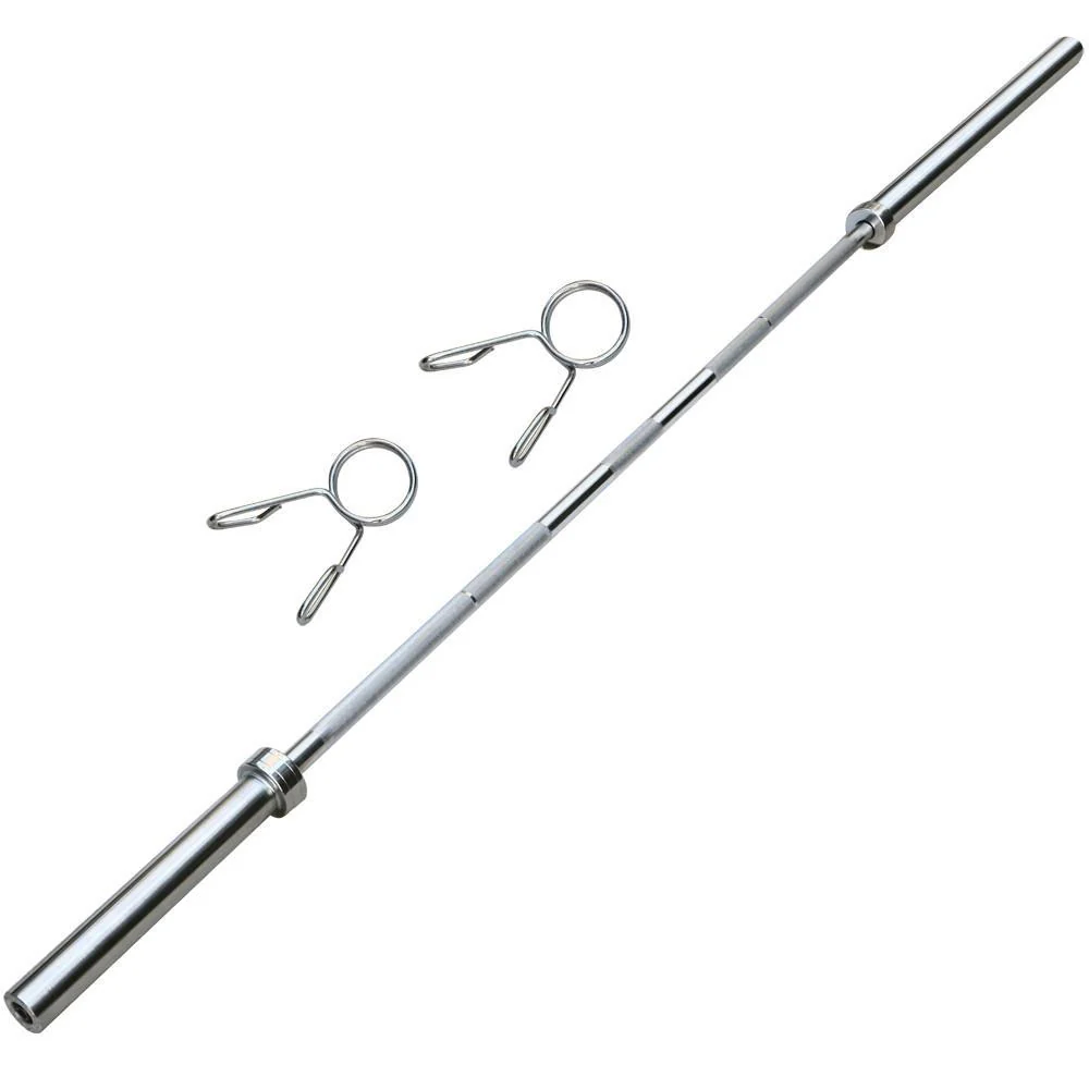 Yaheetech Chrome Olympic Barbell 7FT/86"