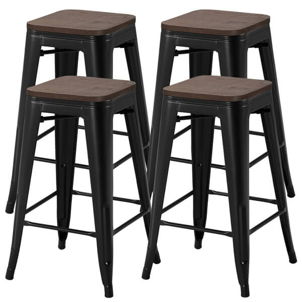 Yaheetech 26.2 Inch Counter Stools