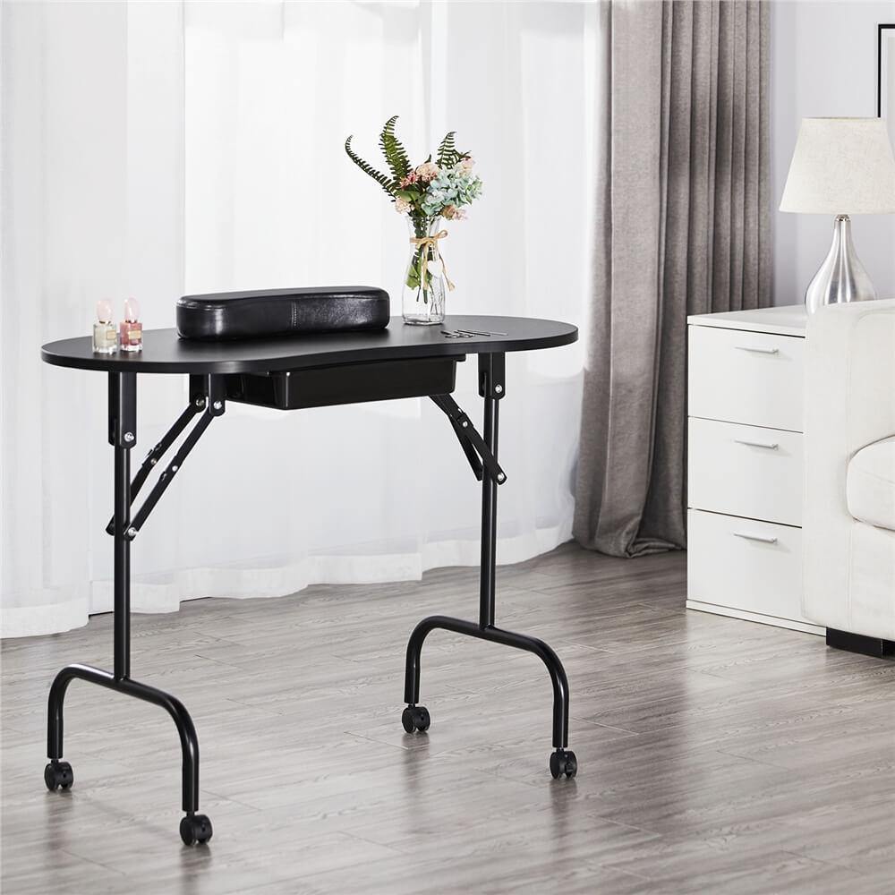 Yaheetech 37-inch Manicure Table