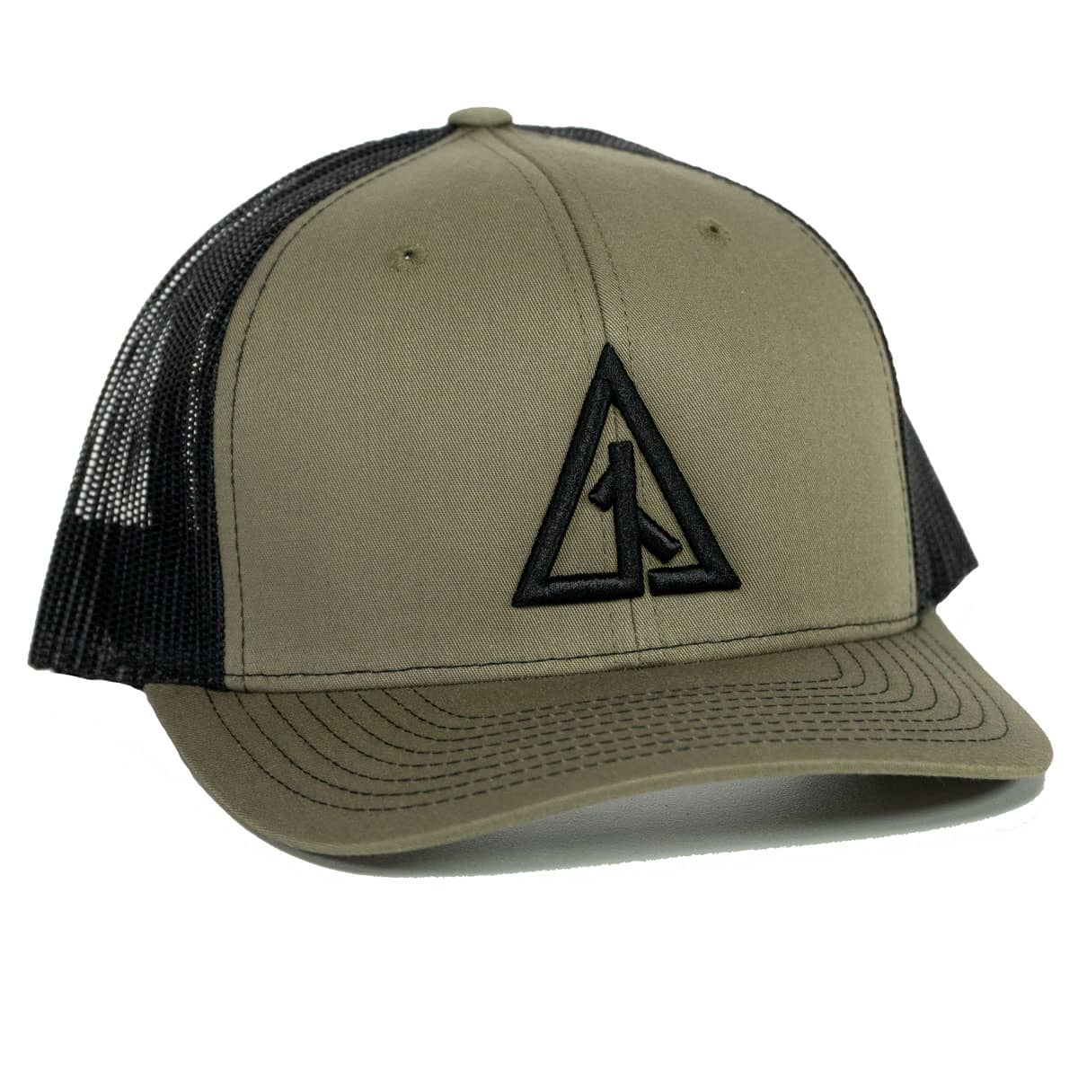 Stitched Icon Hat - Loden/Black