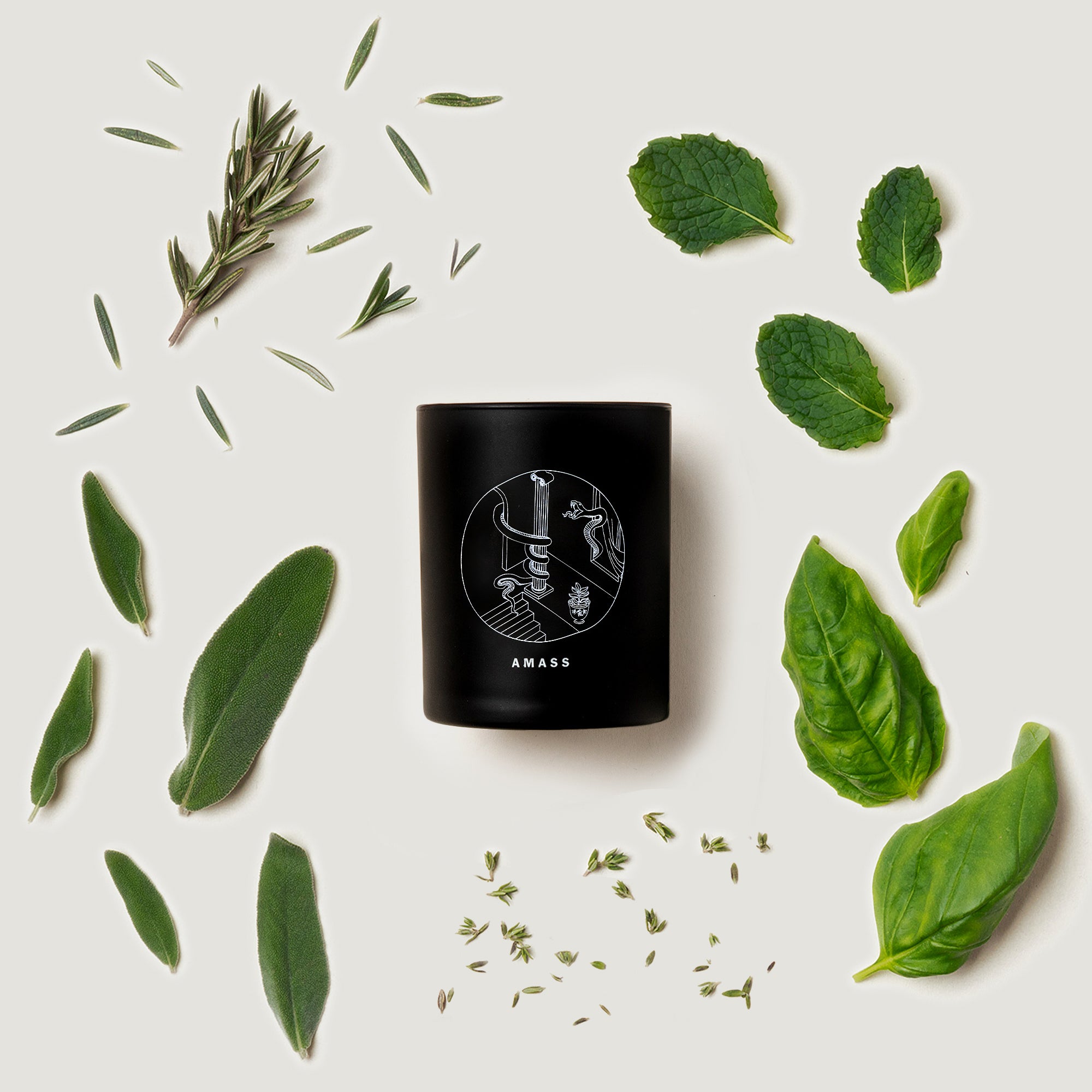 Basilisk Breath Candle