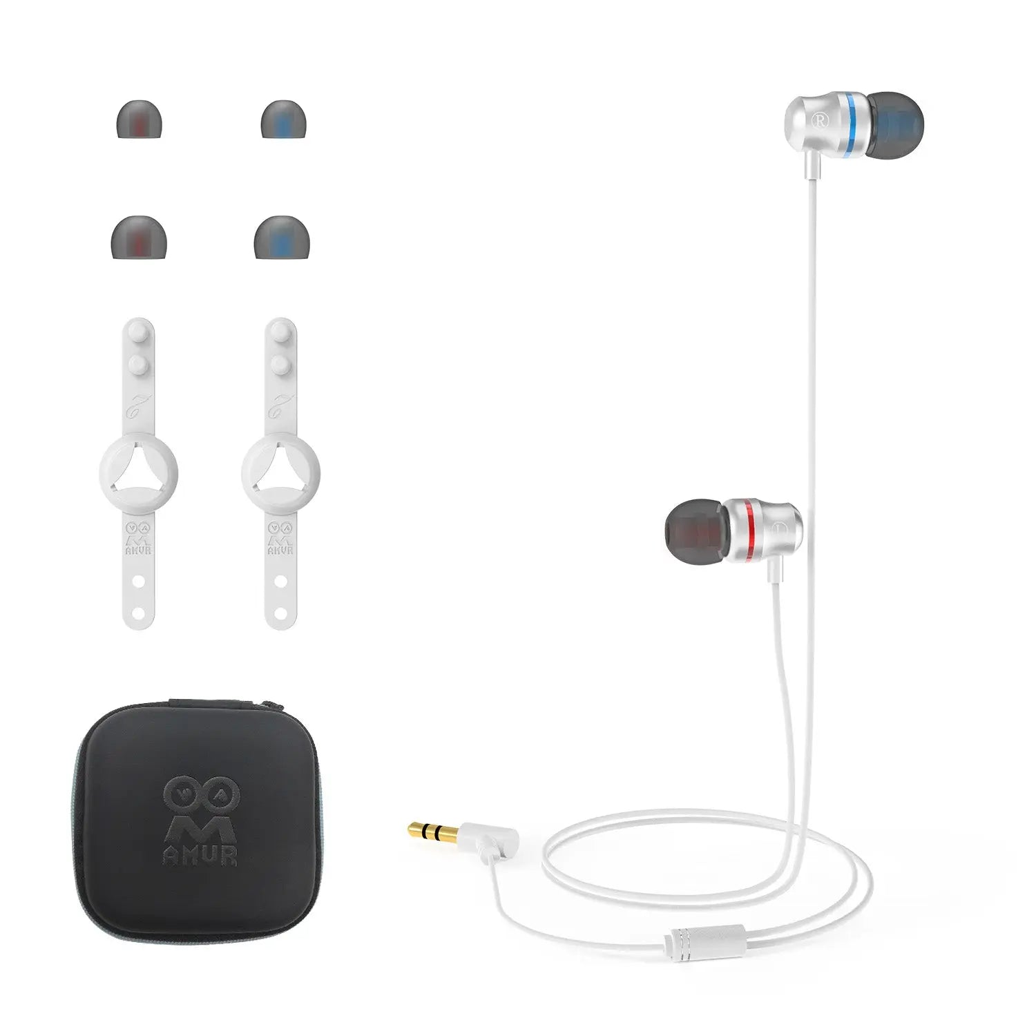 AMVR In-Ear Headphones 3D 360 Degree Sound for Quest 2