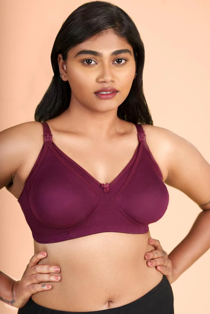 Wine Nakd Non Padded Maternity Bamboo Bra