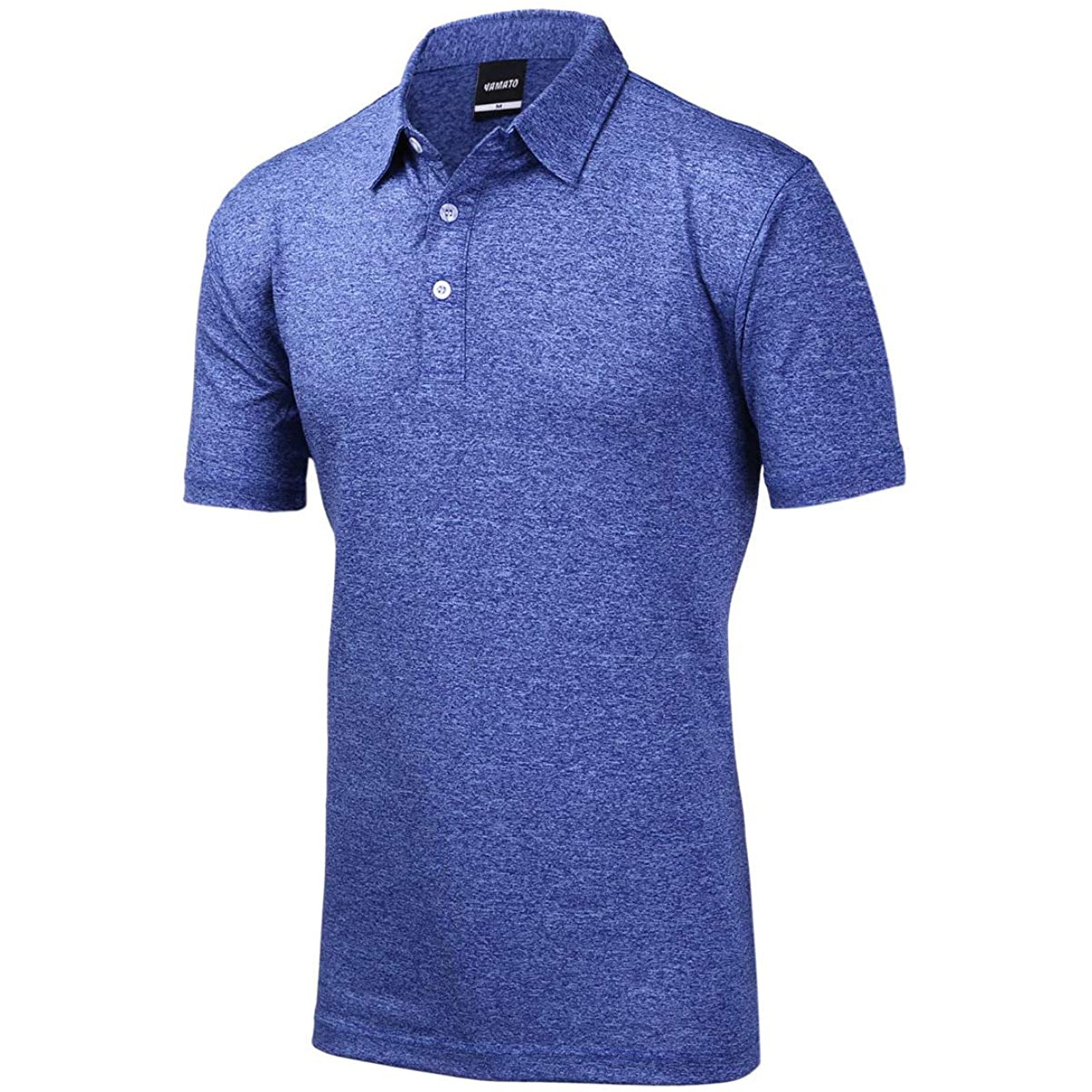 Yamato Men's Golf Polo T-shirt BLUE