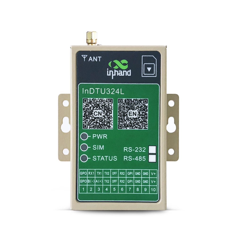 InDTU324 Compact Industrial Serial to Cellular 4g Modem