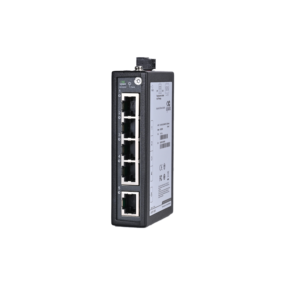 ISE5005D 5-Port Unmanaged Industrial Ethernet Switch 5*10/100/1000 Base-T(X)