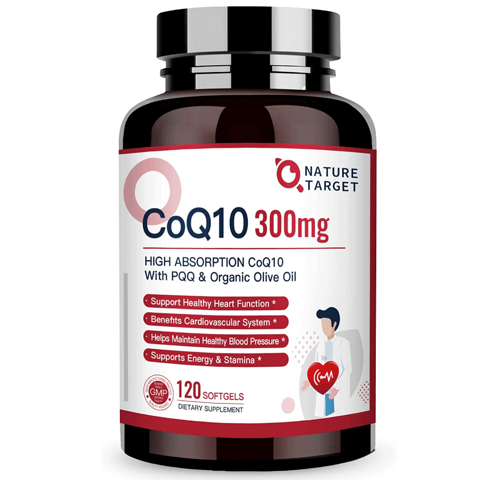 Nature Target CoQ10 300mg Softgels + PQQ