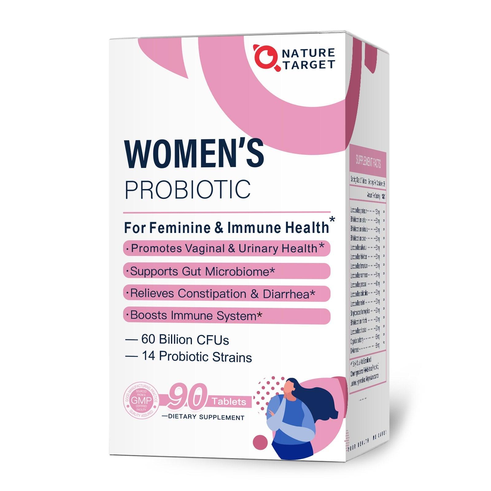 Nature Target Probiotics Tablet for Women 90 Tablets