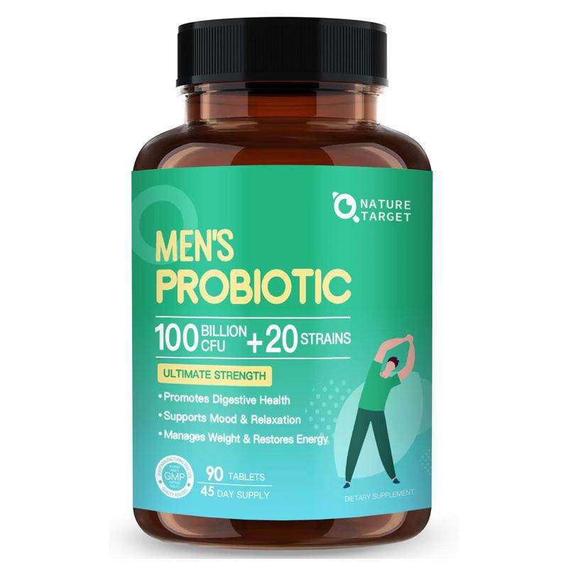 Nature Target Probiotics for Men 100 Billion CFUs