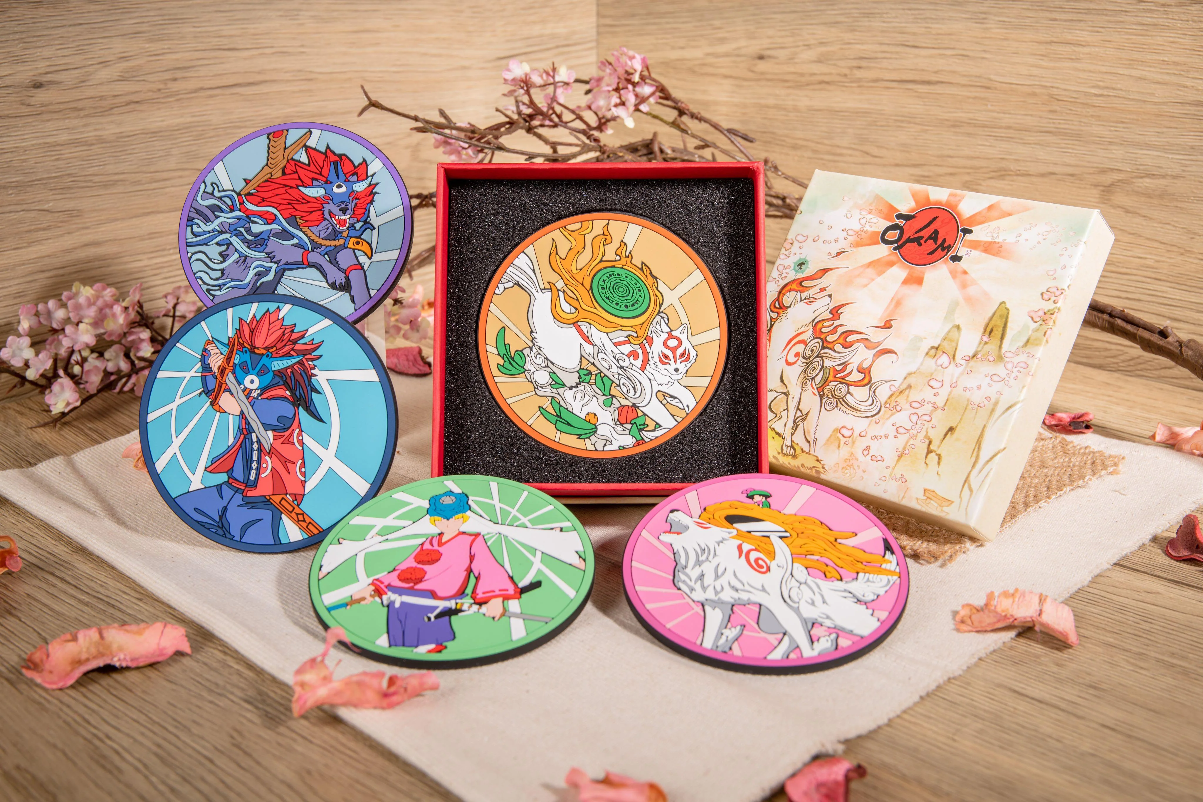 Okami - Coaster Set