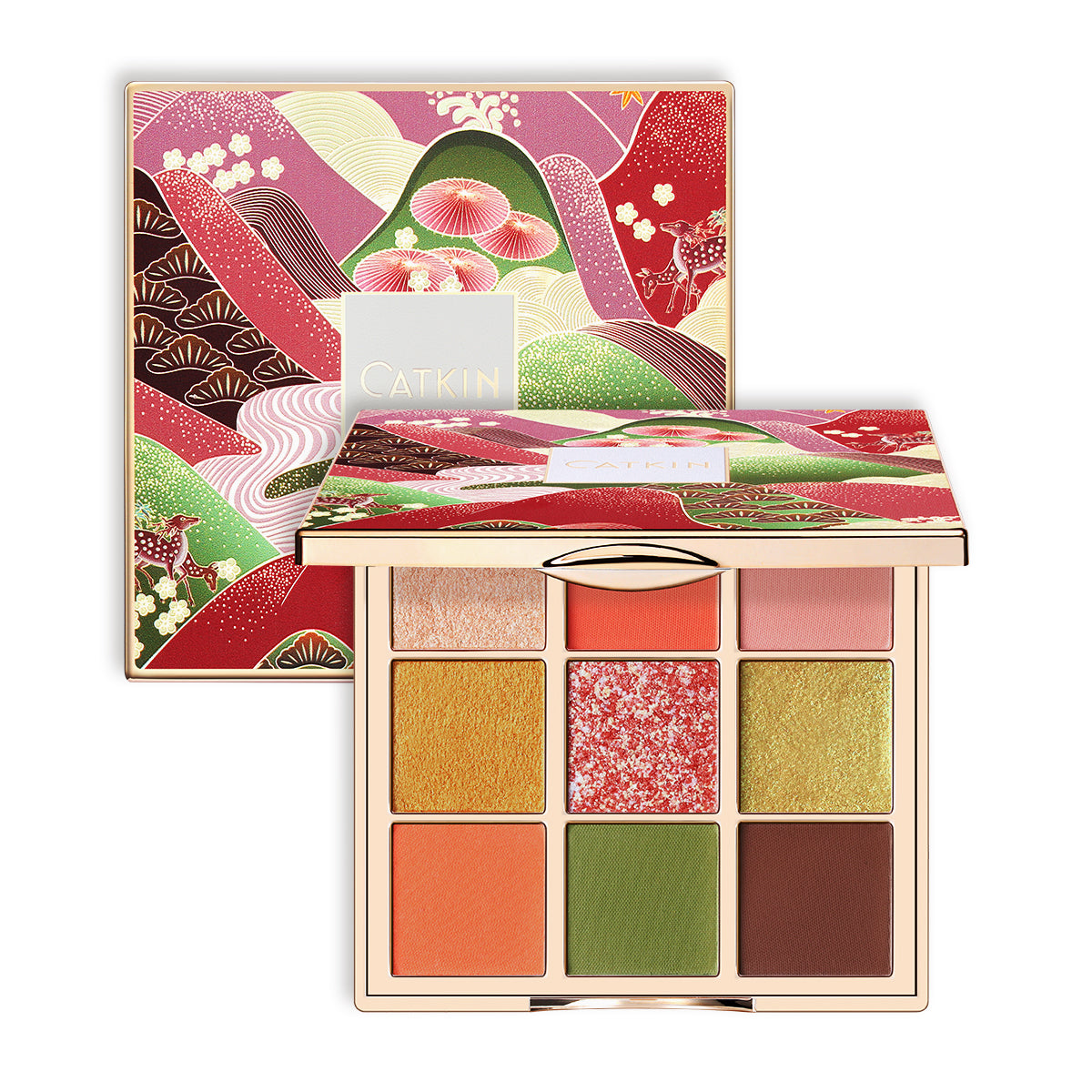 CATKIN Avocado 9 Color Eyeshadow Palette C07