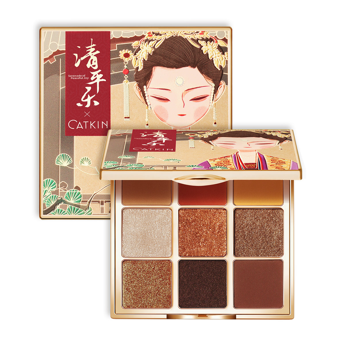 CATKIN Poem Eyeshadow Palette C09