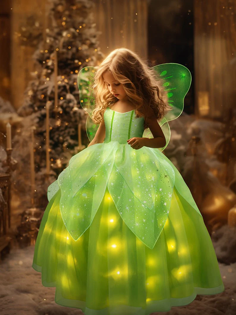 Glowing Tinker Bell Enchanted Costume - Uporpor