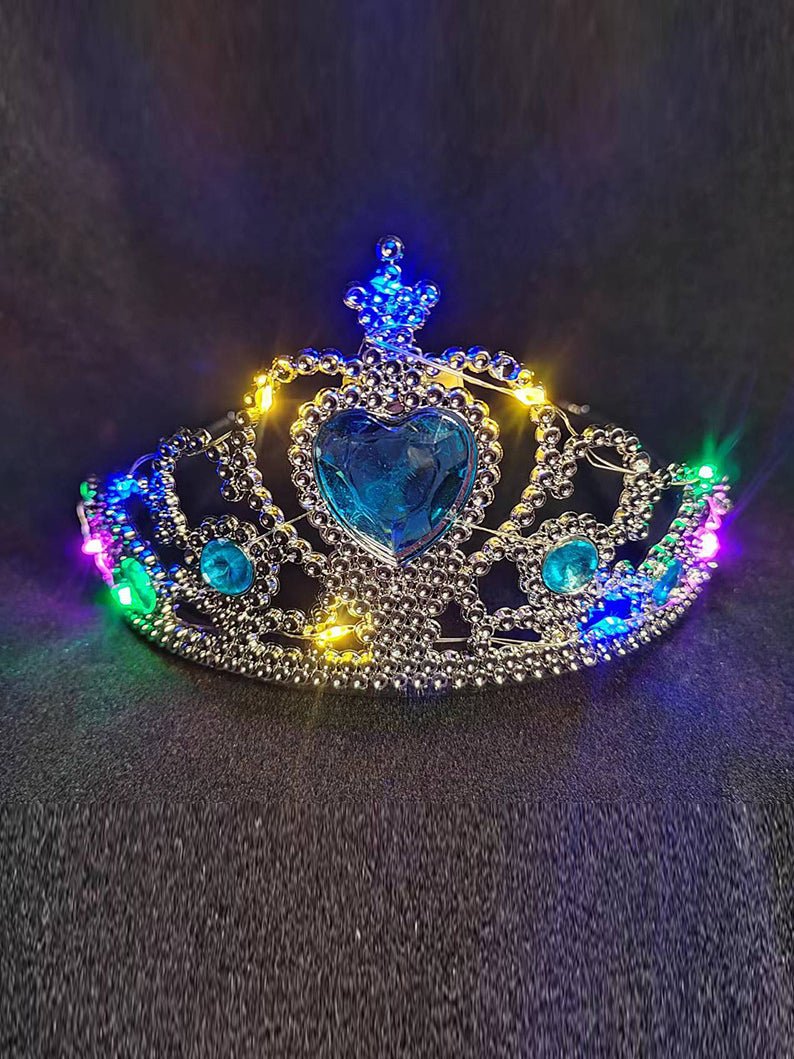 Light up blue crown - Uporpor