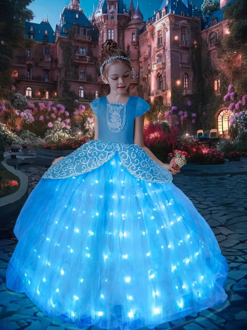 Princess Light up  Dress up Costume