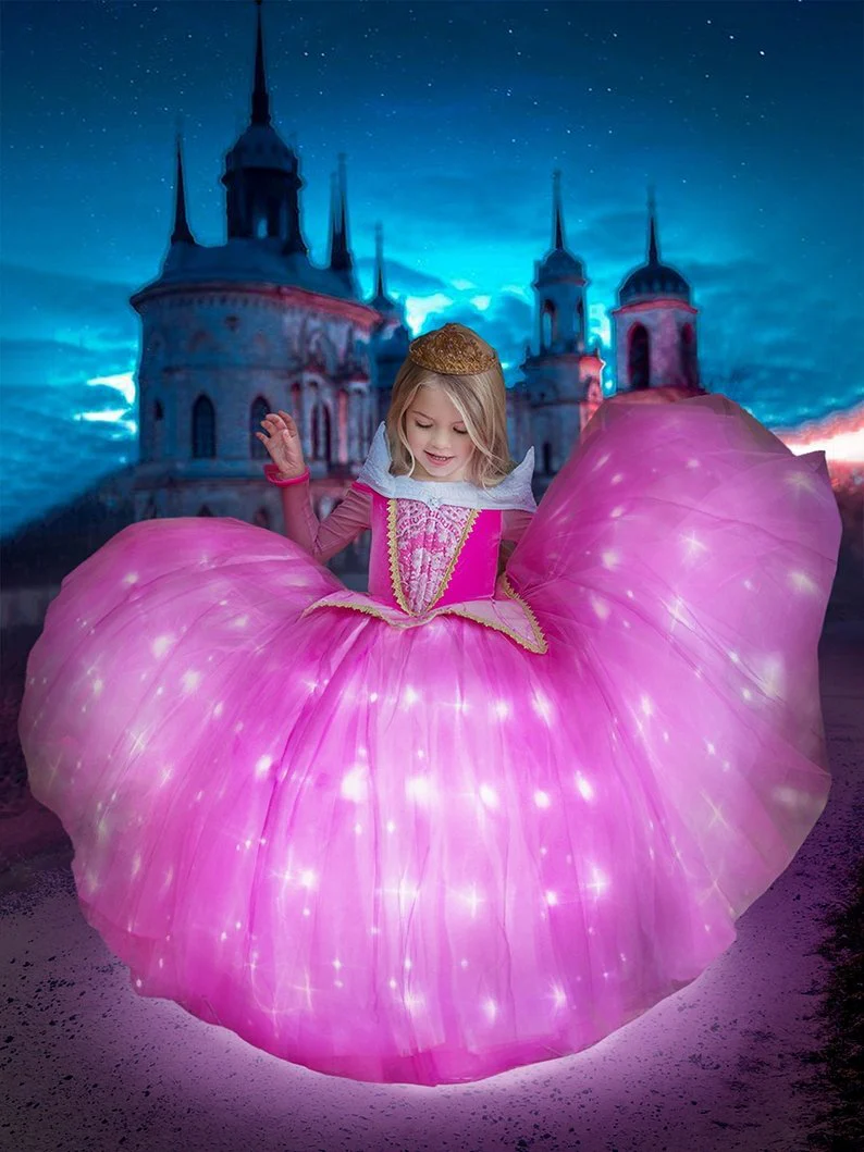 Sleeping Princess LED Light Dress