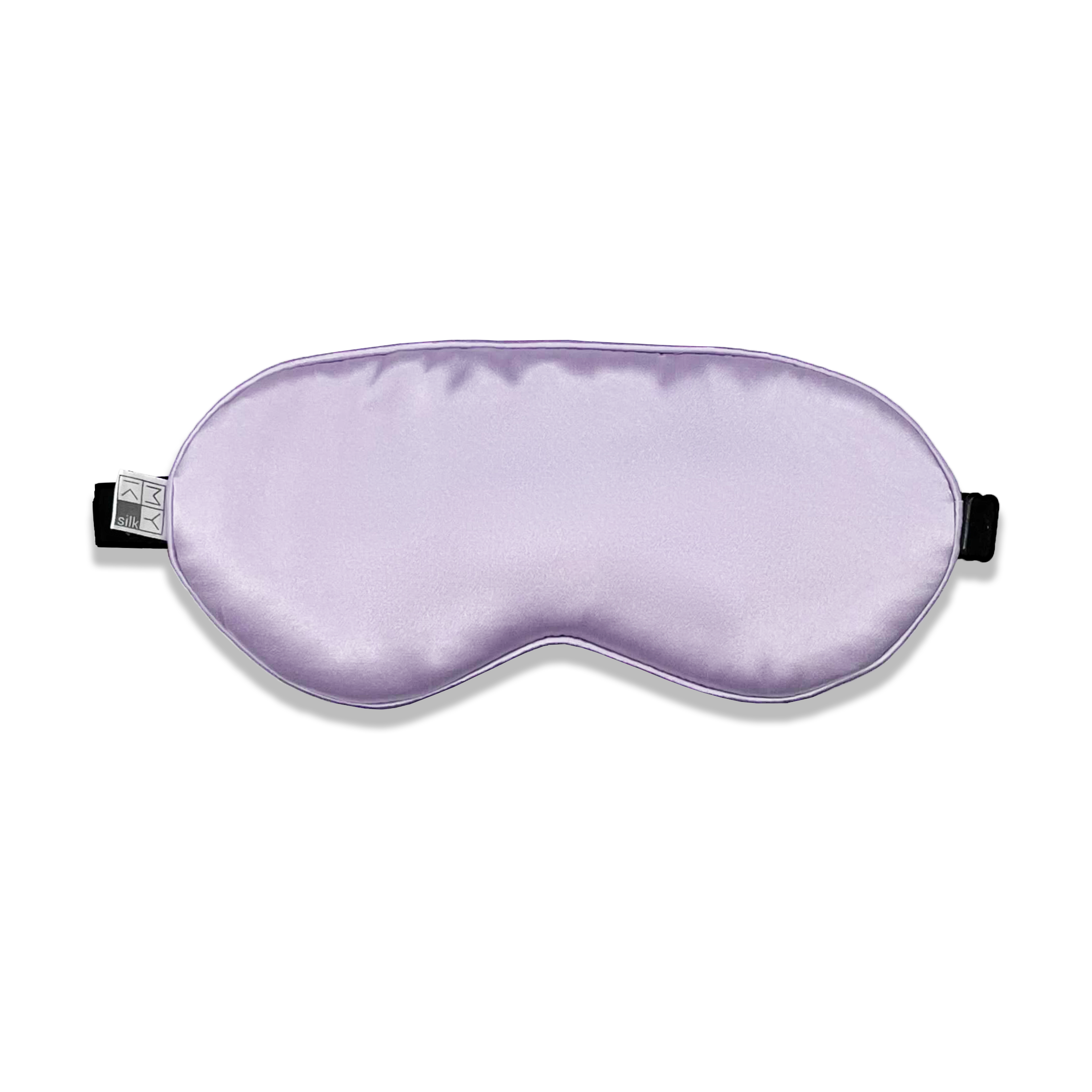 Beauty Silk Eye Mask with Velvet Band in Lavender Color