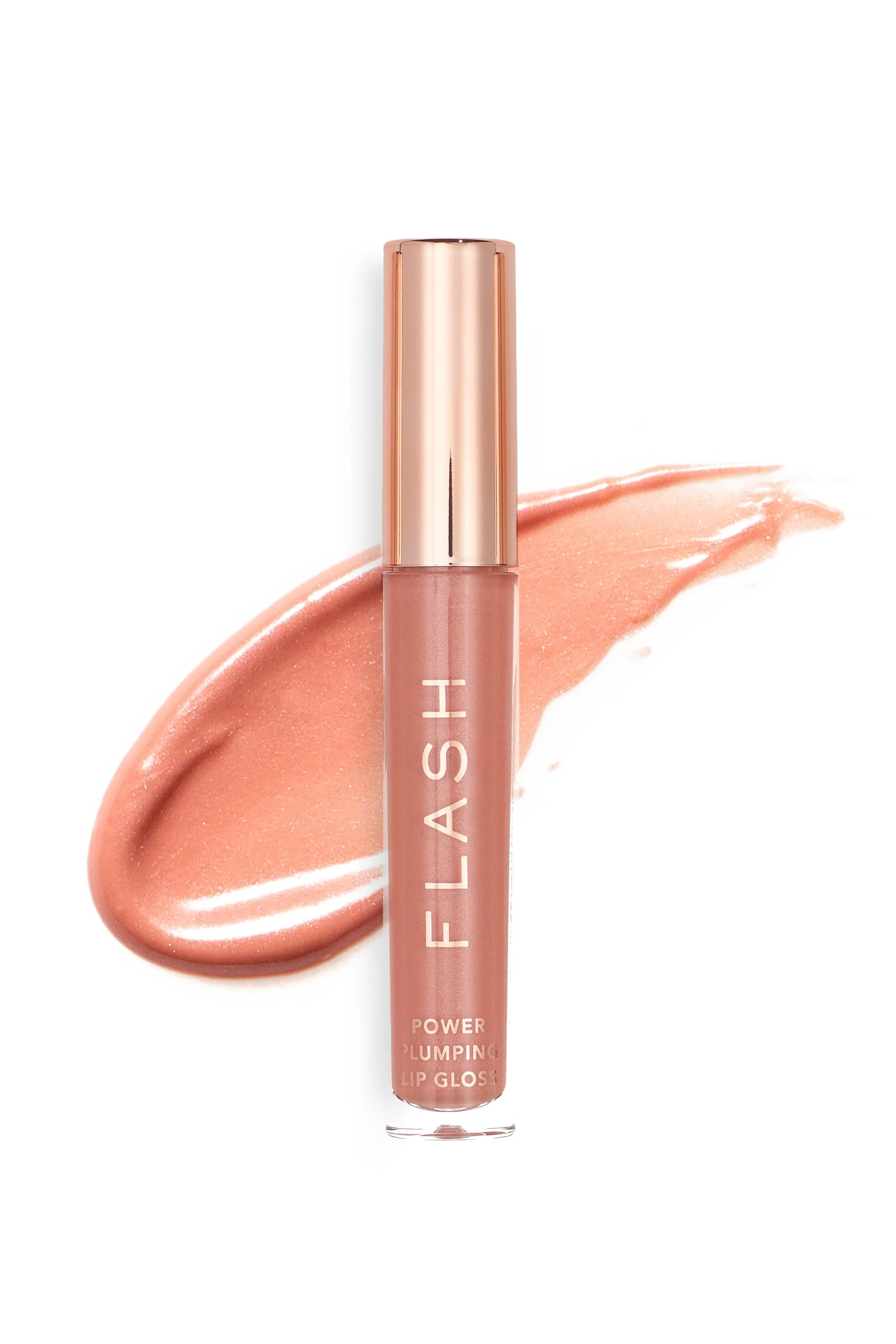 Rose Nude FLASH Power Plumping Lip Gloss