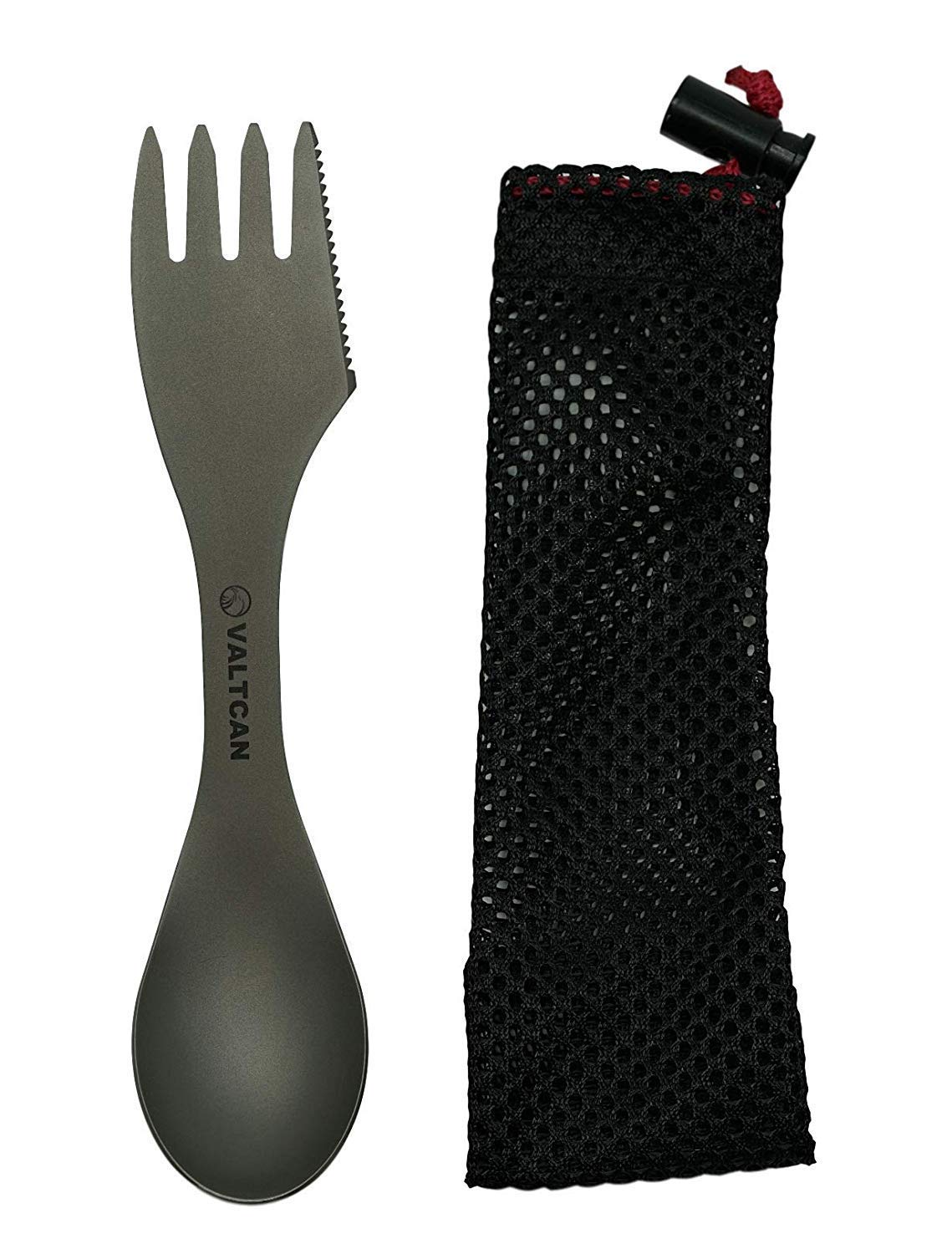 Valtcan Titanium “Food Shovel” Spork 3-in-1 Utensil 24g