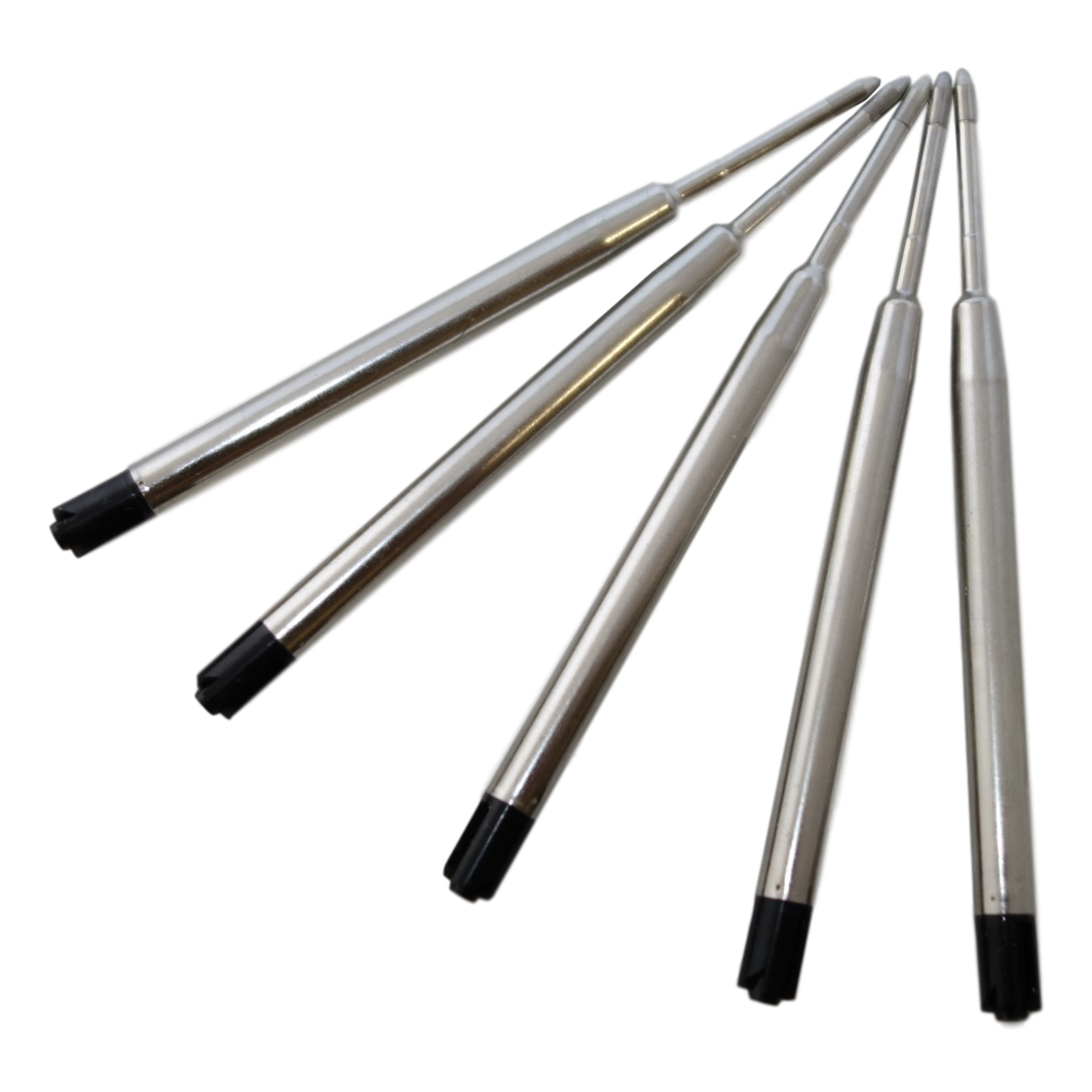 Valtcan 2VM Black Smooth Ink Ballpoint Pen 5 Refills