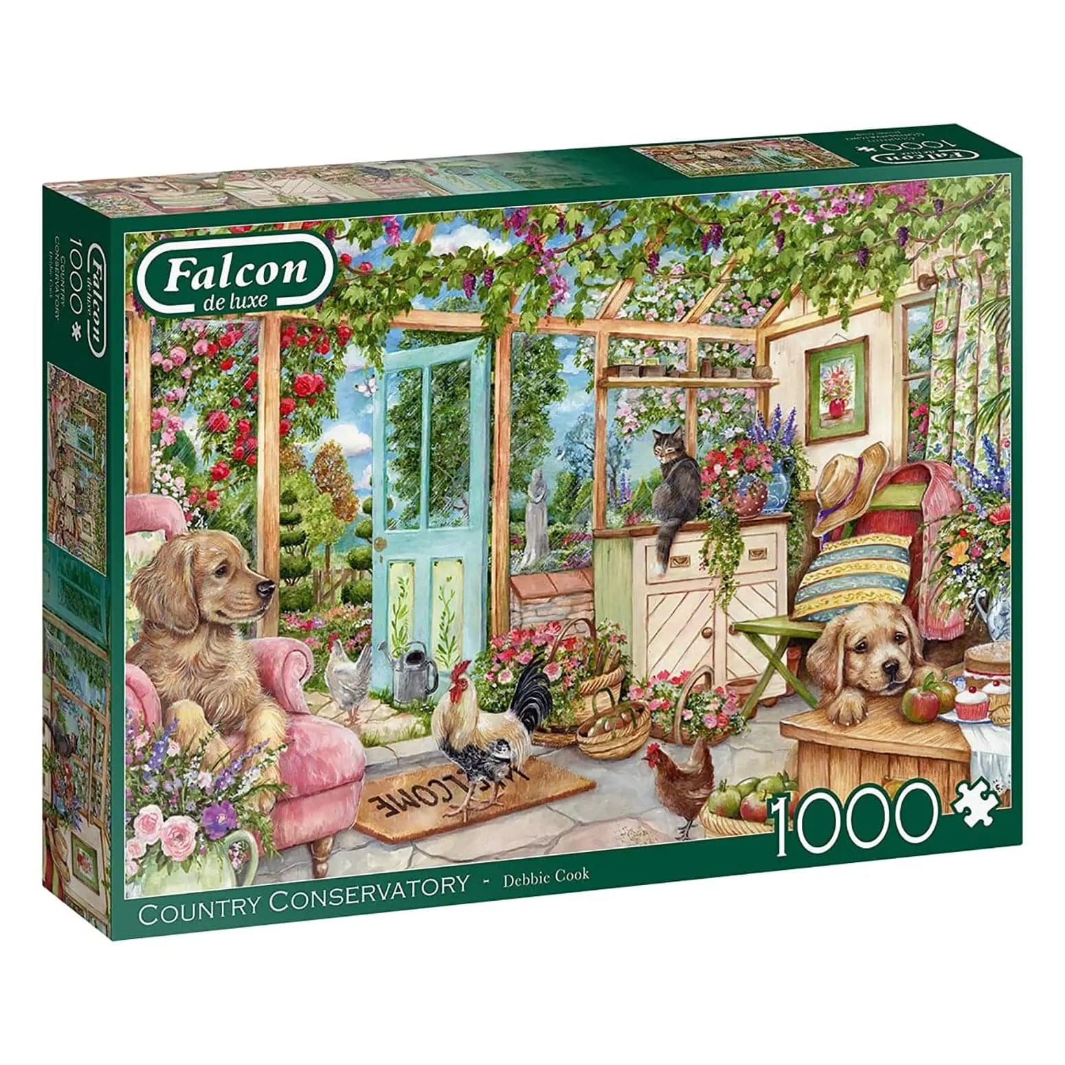 Scenery Illustrated Images Jigsaw Puzzle Falcon 1000 Pieces