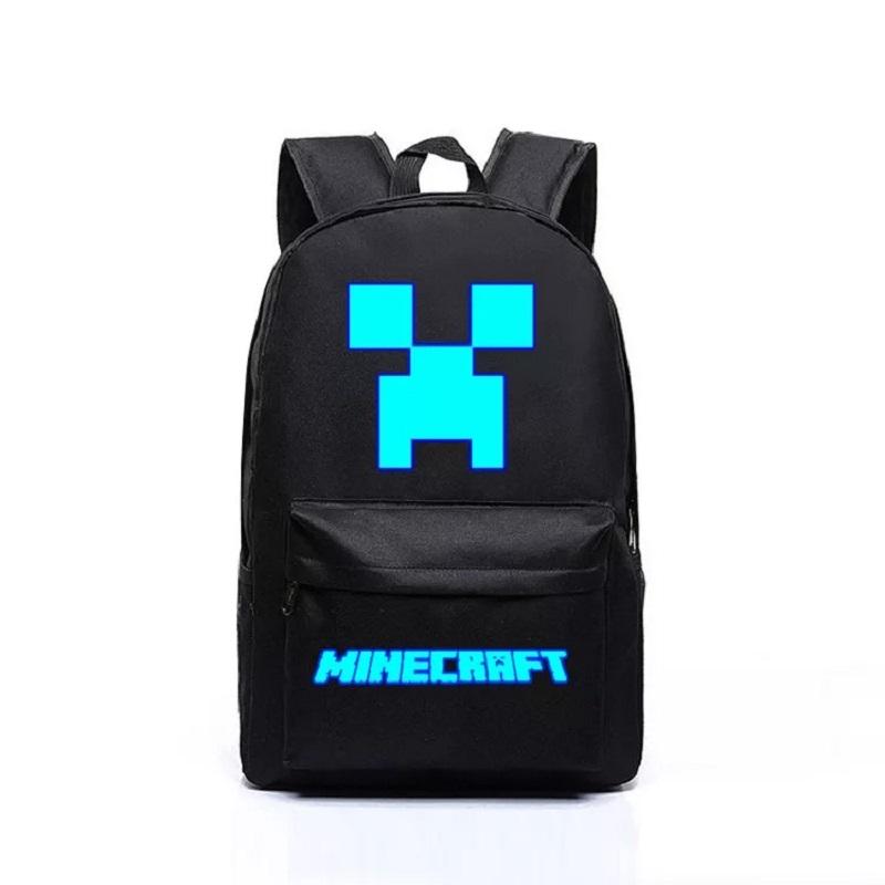 Teenagers Minecraft Backpack Children School Bags