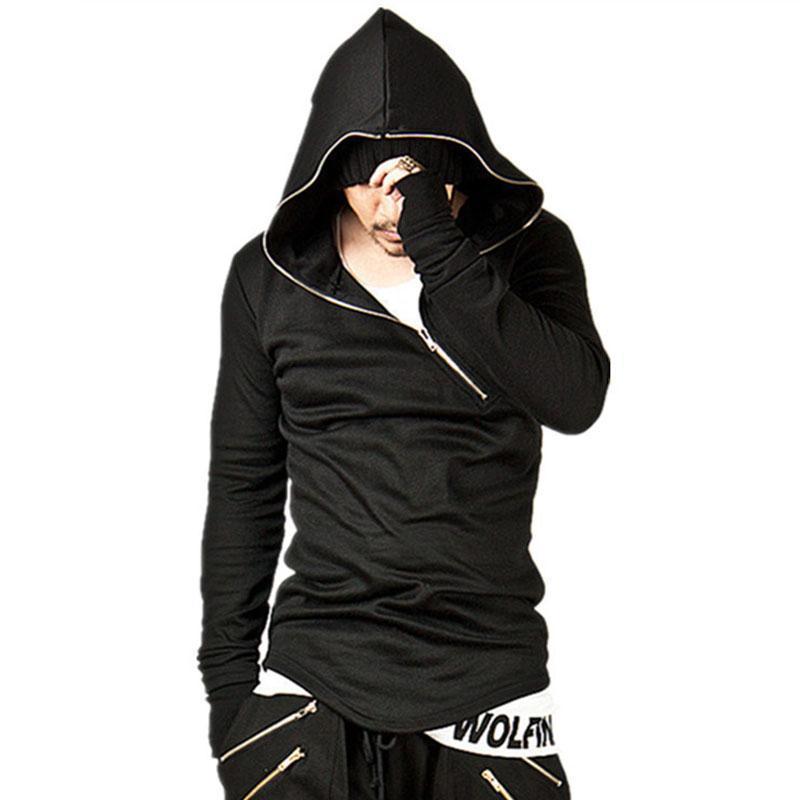 Assassins Creed Hoodies Brand Men Women Stitching Connect Gloves Sweatshirt Sportswear Hoody Hip Hop