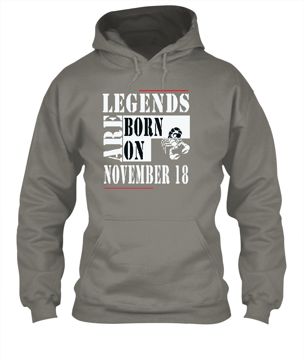 Legends Are Born In November Hoodies Men Casual