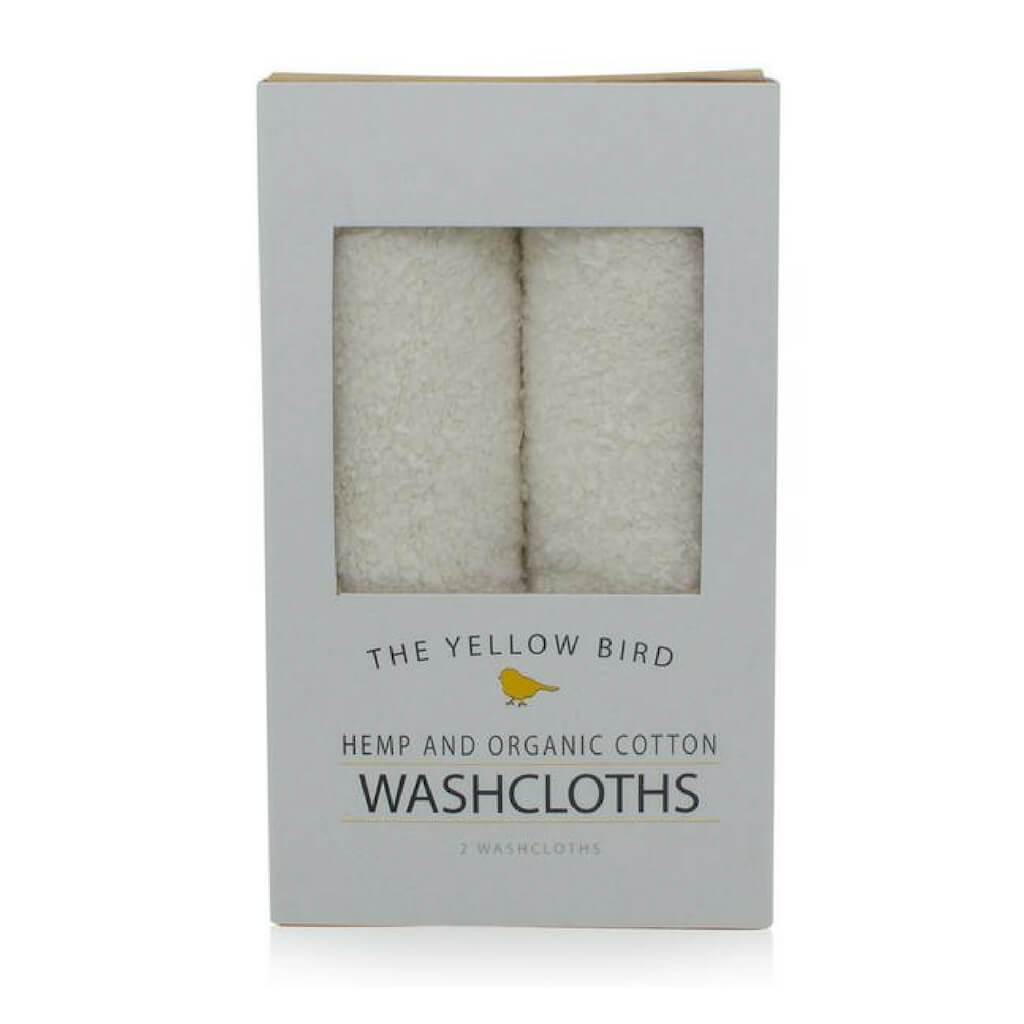 Hemp & Organic Cotton Washcloths