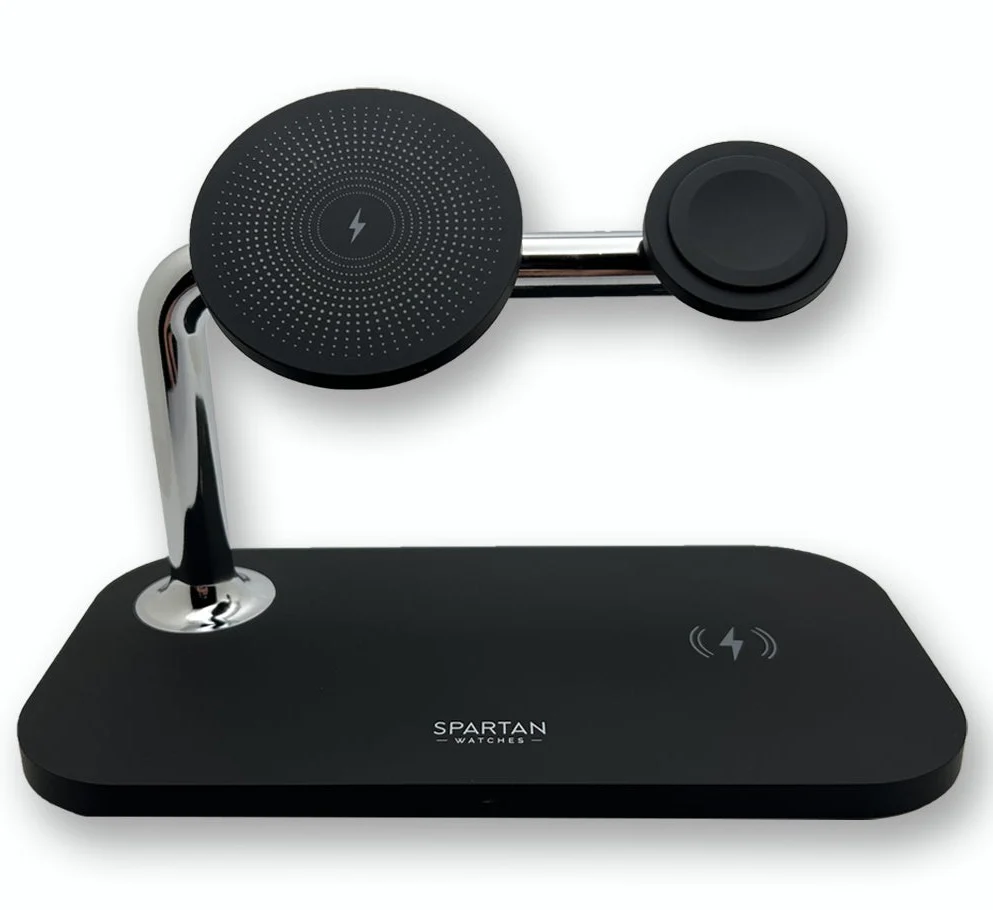 Spartan Watches™ 3-IN-1 Wireless Charger Stand
